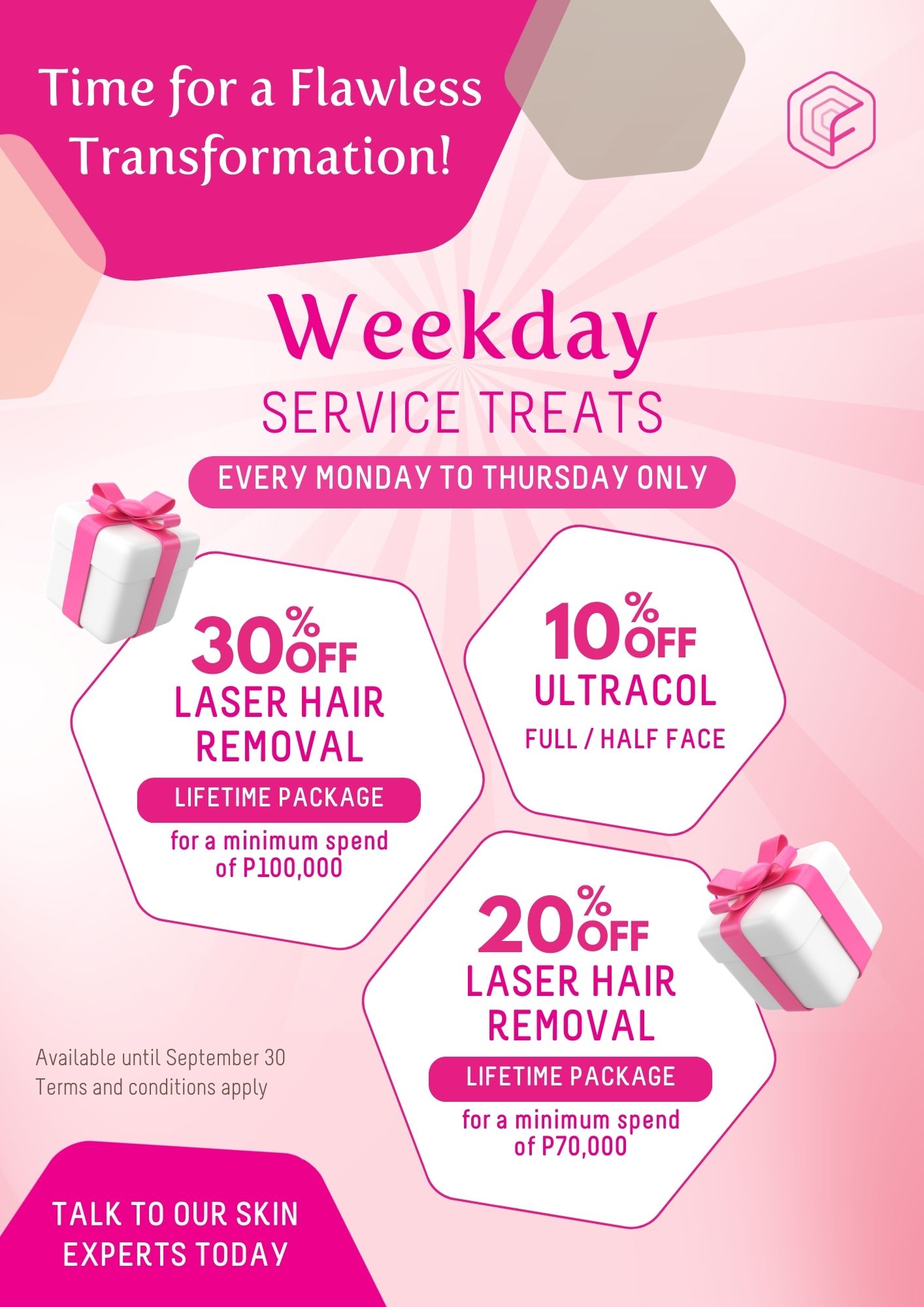 Flawless Weekday Service Treats